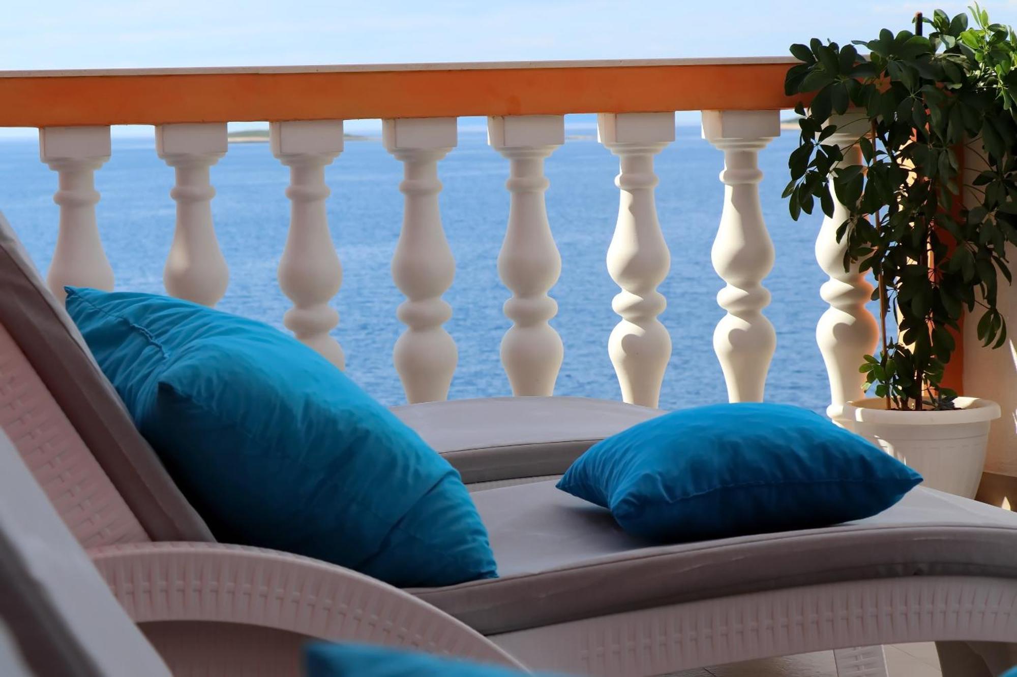 Holiday Home Adriatic View Prizba Rum bild